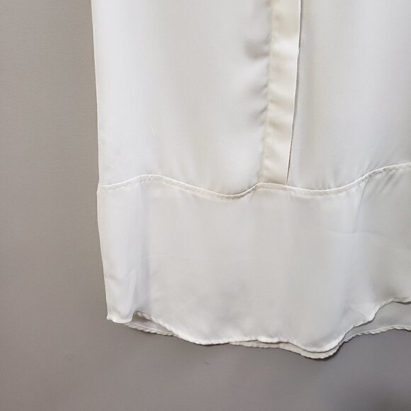 Joe Fresh * Ivory Sleeveless Popover Tank * Sz XS - Picture 7 of 10